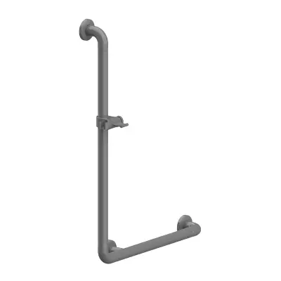 Produktdetails: Nylon Care 300 Winkelgriff 90° mit Brausehalter Produktbild Nylon Care 300 Winkelgriff 90° mit Brausehalter