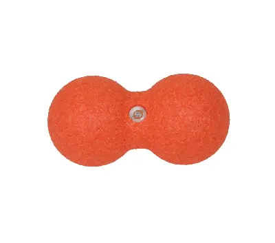 Produktdetails: BLACKROLL® DuoBall 8 cm, orange Produktbild BLACKROLL® DuoBall 8 cm, orange