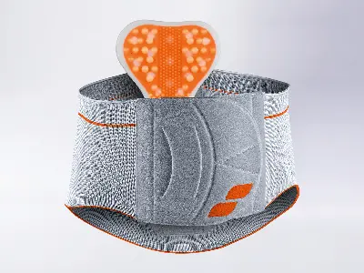 Produktdetails: Sporlastic Rückenbandage Vertebradyn-Senso tailliert platinum Produktbild Sporlastic Rückenbandage Vertebradyn-Senso tailliert platinum