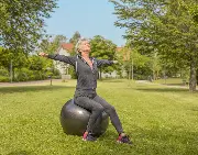 Zusätzliches Produktbild für Gymnastikball Gymnic Plus