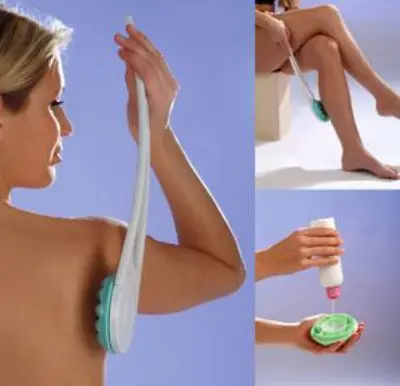 Produktdetails: Eincremehilfe, weiß Produktbild Eincremehilfe, weiß