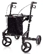 Leichtgewicht Rollator Topro Troja Original Black Series Zusätzliches Produktbild für Leichtgewicht Rollator Topro Troja Original