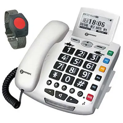 Produktdetails: Notruftelefon Easywave schwarz Produktbild Notruftelefon Easywave schwarz
