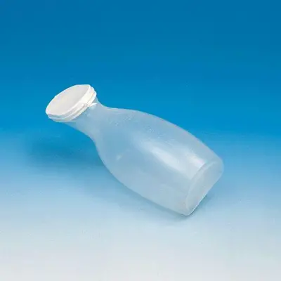 Produktdetails: Urinflasche milchig für Frauen Produktbild Urinflasche milchig für Frauen