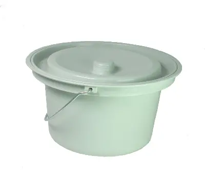 Produktdetails: Rebotec Toiletteneimer mit Deckel Produktbild Rebotec Toiletteneimer mit Deckel