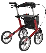 Outdoor Rollator Panda Comfort rot Zusätzliches Produktbild für Outdoor Rollator Panda Comfort rot