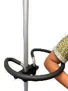 Haltestange Gripo mit Ringgriff Zusätzliches Produktbild für Haltestange Gripo Boden-Decken-Stange