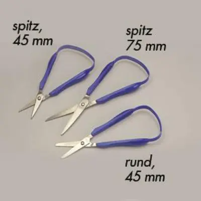 Produktdetails: Schere Easi-grip mit federnder Schlaufe Produktbild Schere Easi-grip mit federnder Schlaufe