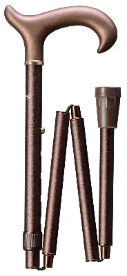 Produktdetails: Schlank Faltstock mit Softgriff Produktbild Schlank Faltstock mit Softgriff