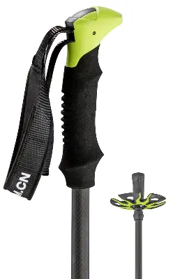 Produktdetails: 3-teiliger Wander- und Trekkinggehstock Carbon mit Stabgriff Produktbild 3-teiliger Wander- und Trekkinggehstock Carbon mit Stabgriff