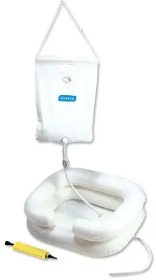 Produktdetails: Haarwaschwanne aufblasbar, 2-reihig, Set Produktbild Haarwaschwanne aufblasbar, 2-reihig, Set