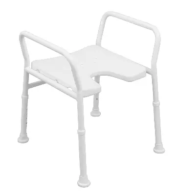 Produktdetails: Russka Duschhocker Aluminium mit Armlehnen, starr Produktbild Russka Duschhocker Aluminium mit Armlehnen, starr