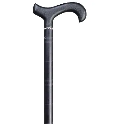 Produktdetails: Gehstock Carbon-Derby Karo blau/schwarz Produktbild Gehstock Carbon-Derby Karo blau/schwarz