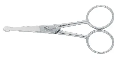 Produktdetails: Erbe Herren-Bart-Nasenhaar-Schere 10,5 cm Produktbild Erbe Herren-Bart-Nasenhaar-Schere 10,5 cm