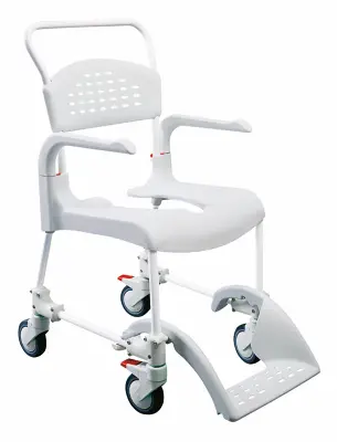 Produktdetails: Etac Dusch- und Toilettenrollstuhl Clean weiß SH49 mit Eimer Produktbild Etac Dusch- und Toilettenrollstuhl Clean weiß SH49 mit Eimer