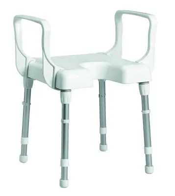 Produktdetails: Rebotec Duschhocker Cannes mit Armlehnen Produktbild Rebotec Duschhocker Cannes mit Armlehnen