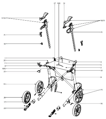 Produktbild Ersatzteile Topro Neuro