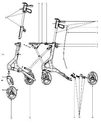 Produktbild Ersatzteile Topro Pegasus