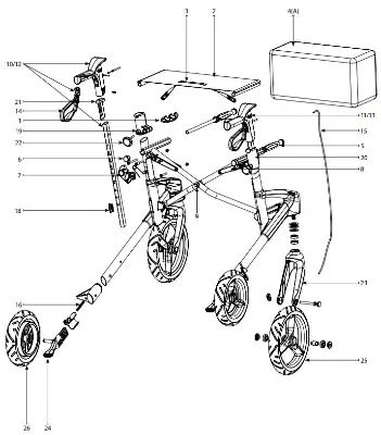 Produktbild Ersatzteile Topro Olympos ATR