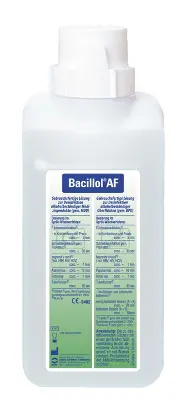 Produktdetails: Flächendesinfektionsmittel Bacillol AF 500 ml Produktbild Flächendesinfektionsmittel Bacillol AF 500 ml