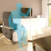 Haltestange Gripo Zusätzliches Produktbild für Haltestange Gripo Boden-Decken-Stange