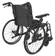 Zusätzliches Produktbild für Transportrollstuhl ICON 35LX mit 22 Zoll