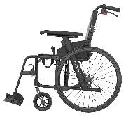 Zusätzliches Produktbild für Transportrollstuhl ICON 35LX mit 22 Zoll