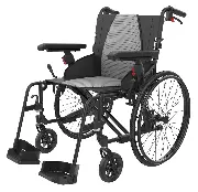 Zusätzliches Produktbild für Transportrollstuhl ICON 35LX mit 22 Zoll