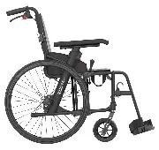 Zusätzliches Produktbild für Transportrollstuhl ICON 35LX mit 22 Zoll