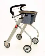 Zusätzliches Produktbild für Indoor-Rollator Lets Go, Silber