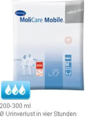 Produktdetails: MoliCare Mobile ideal fit Produktbild MoliCare Mobile ideal fit