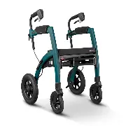 Rollz Motion Rollstuhl und Rollator in einem mit Pur-Soft-Bereifung pannensicher Zusätzliches Produktbild für Rollz Motion Performance Rollator-Rollstuhl in Einem