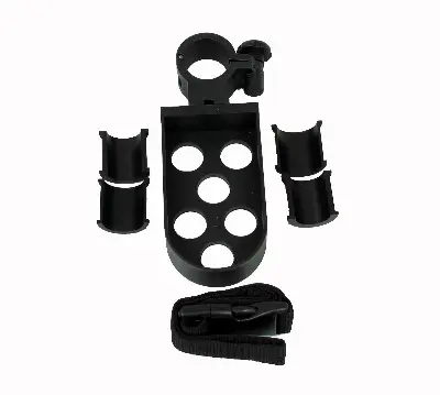 Produktdetails: Rollstuhl-Stockhalter für 2 Gehstützen Produktbild Rollstuhl-Stockhalter für 2 Gehstützen