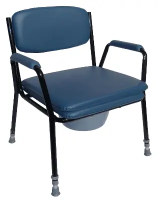 Produktbild XL-Toilettenstuhl TS-O 220 blau, höhenverstellbar