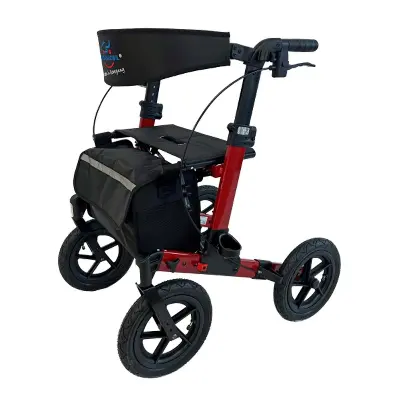 Produktdetails: Reise Outdoor Rollator Ektos mit Doppelfaltung Produktbild Reise Outdoor Rollator Ektos mit Doppelfaltung