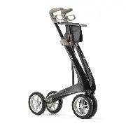 Rollator Carbon Ultralight Komfort schwarz Zusätzliches Produktbild für Acre Rollator Carbon Ultralight Komfort schwarz