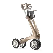 Carbonrollator Acre Ultralight Komfort champagner Zusätzliches Produktbild für Acre Rollator Carbon Ultralight Komfort champagner
