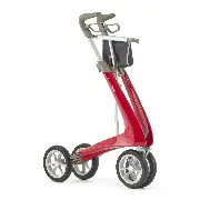 Rollator Carbon Ultralight Komfort erdbeerrot Zusätzliches Produktbild für Acre Rollator Carbon Ultralight Komfort erdbeerrot