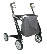 Rollator Carbon Ultralight Komfort schwarz Zusätzliches Produktbild für Acre Rollator Carbon Ultralight Komfort schwarz