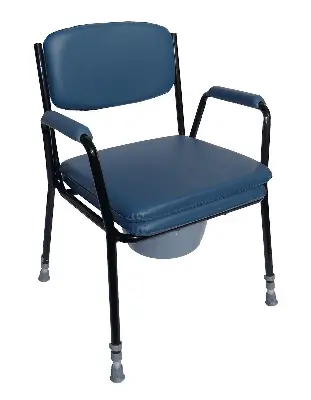 Produktbild Toilettenstuhl TS-0 blau, höhenverstellbar