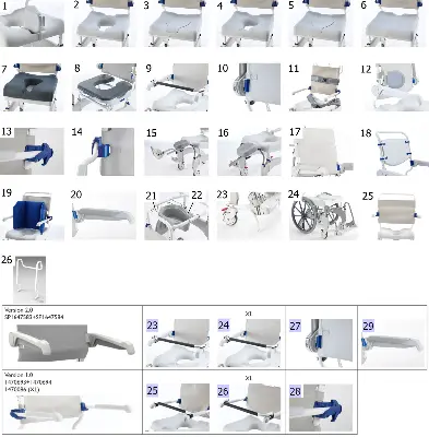 Produktbild Zubehör Aquatec Ocean Ergo auf einen Blick