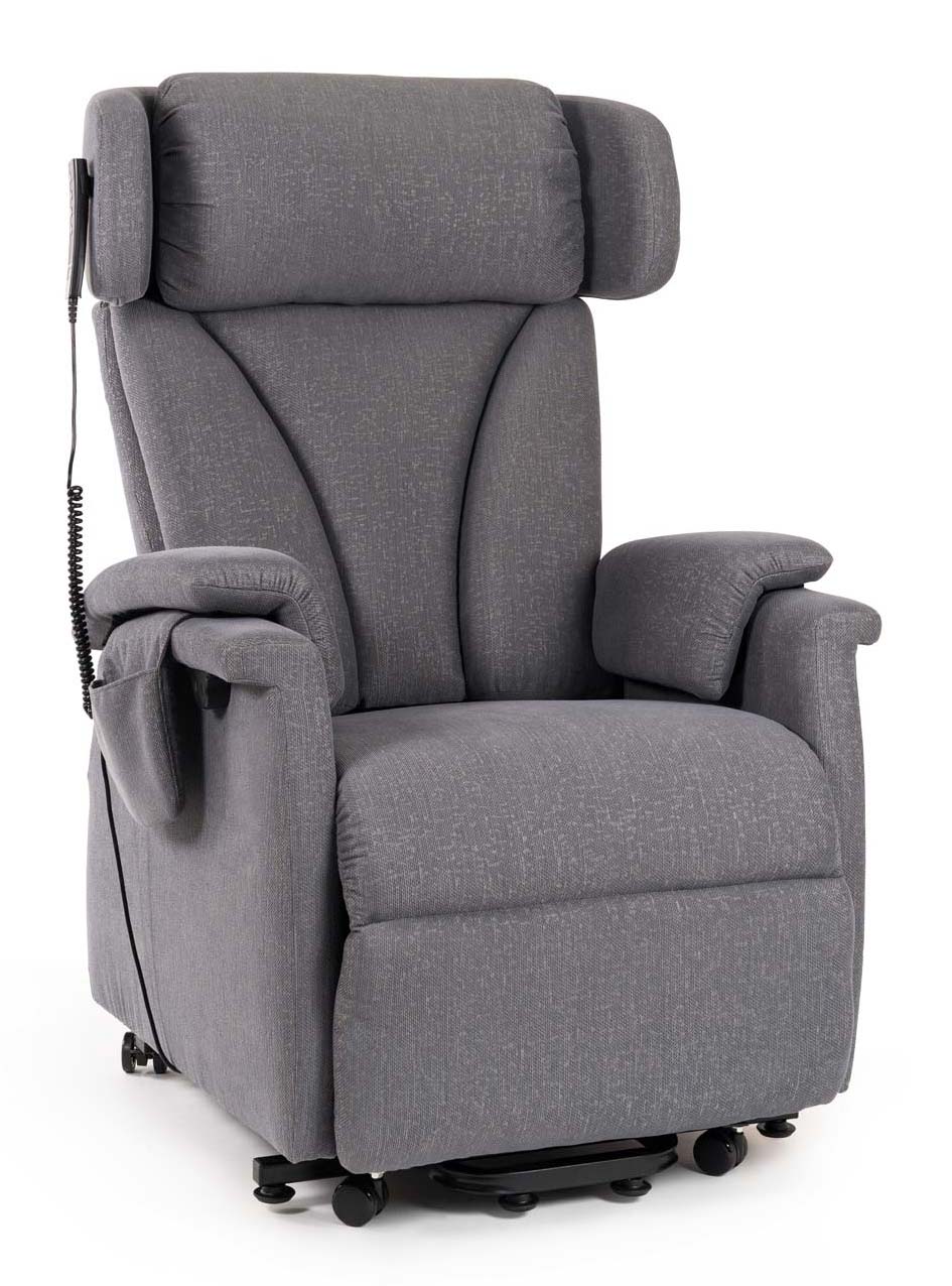 Saljol Ruhe und Aufstehsessel 46 graphitgrau soft 2